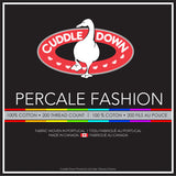 Percale Fashion Duvet Cover-Gina's Home Linen Ltd