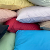 Percale Fashion Solid Pillow Cover Collection-Gina's Home Linen Ltd