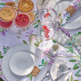 Pois de Senteur Table Linens Collection-Gina's Home Linen Ltd
