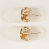 Sauvage Bath Slippers-Gina's Home Linen Ltd