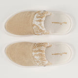 Sauvage Bath Slippers-Gina's Home Linen Ltd