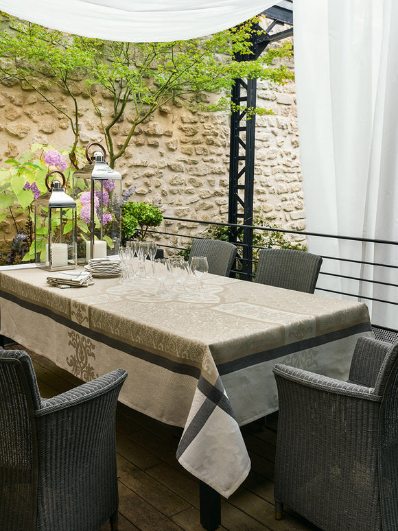 Siena Taupe Table Linen-Gina's Home Linen Ltd