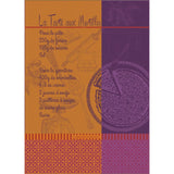Tarte Myrtilles Kitchen Towel-Gina's Home Linen Ltd