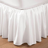 Venice Percale Collection: Lined Bedskirts-Gina's Home Linen Ltd