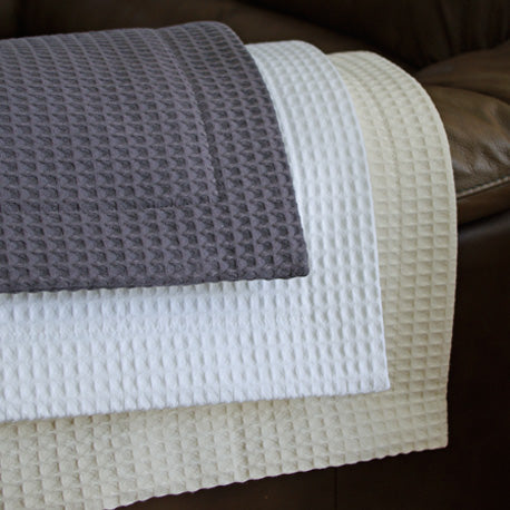 Waffle Weave Blanket-Gina's Home Linen Ltd