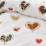 Animal Hearts Duvet Set-Gina's Home Linen Ltd