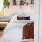 Coconut Duvet Cover Set-Gina's Home Linen Ltd