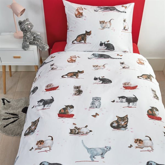Cute Cats Duvet Cover Set-Gina's Home Linen Ltd