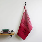 Delices Gourmands Rose Kitchen Towel-Gina's Home Linen Ltd