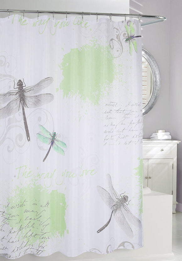 Dragonfly Shower Curtain-Gina's Home Linen Ltd