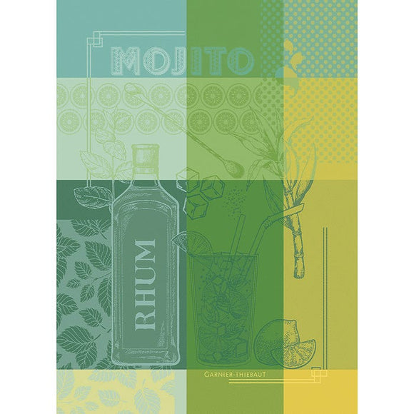 Mojito Menthe Kitchen Towel-Gina's Home Linen Ltd