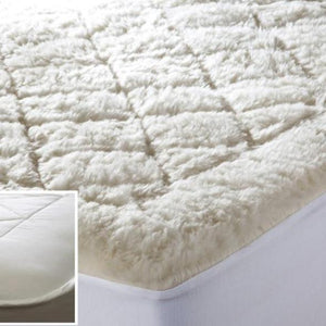 Organic Wool Mattress Overlay-Gina's Home Linen Ltd