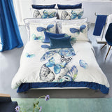 Papillons Cobalt Bedding-Gina's Home Linen Ltd