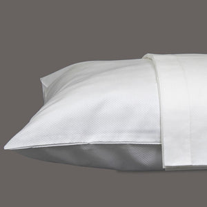 Savoie White Bedding collection-Gina's Home Linen Ltd