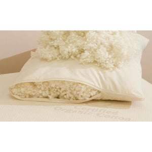 SnugSleep Classic Wool Pillow-Gina's Home Linen Ltd