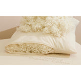 SnugSleep Classic Wool Pillow-Gina's Home Linen Ltd