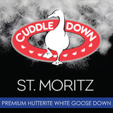 St. Moritz White Goose Down Duvet-Gina's Home Linen Ltd