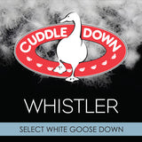 Whistler White Goose Down Duvet-Gina's Home Linen Ltd