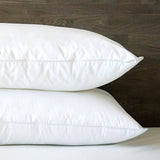Whistler White Goose Down Pillow-Gina's Home Linen Ltd